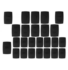 KIT 25 PEÇAS CASA COMPLETA 4X2 -  BLUX HOME GRAFITE - BHKIT25GF